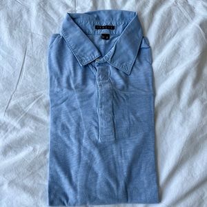 Theory polo light blue medium